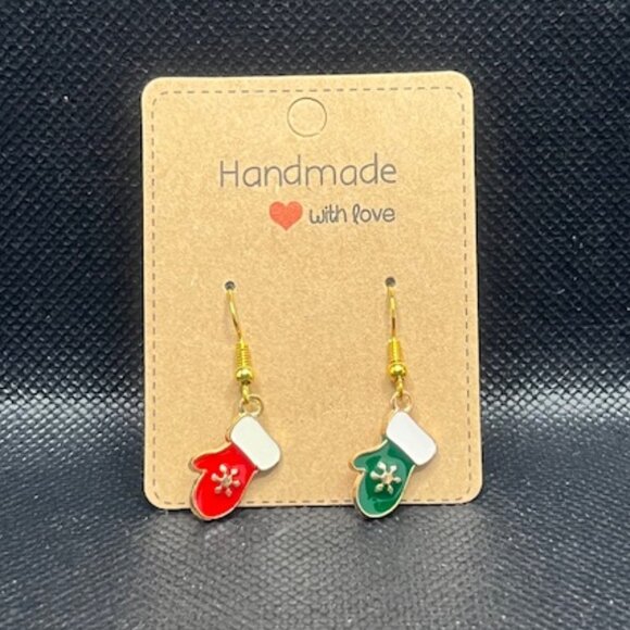 3/$12~Mismatched Mitten Earrings - Picture 1 of 3